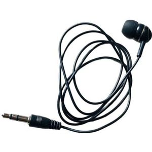 3.5mm Single Side Oortelefoon Bedrade Headsets Side Oordopjes Hoofdtelefoon Voor MP3 MP4 Spelers Zijkant Kantoor Telefoon Oortelefoon