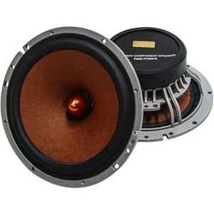 Tweeter auto Tweeters voor auto 6,5 inch autoluidsprekerset HIFI-versterker voor autodeur, bas, tweeter, midrange-kit, auto-audiomodificatie