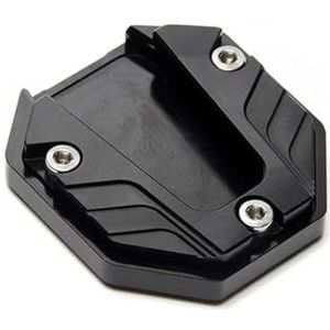Scooter Motorfiets Kickstand Verlenger Voet Zijstandaard Verlenger(Black)