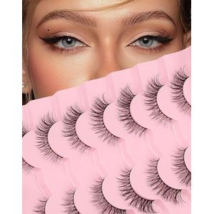 Valse ENatural Wimpers 3D Faux Mink Wimpers 7 Paren Volume Wimpers DJ-20