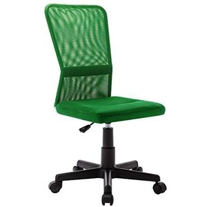 Prolenta Premium - Bureaustoel van groen netstof, 44 x 52 x 100 cm
