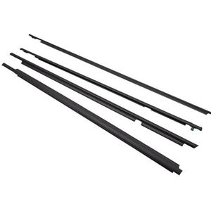 Regen Goten Voor Toyota Voor Prado 2003-2009 2010-2020 4 Stuks Venster Tochtstrips Rubber 4 Deur Molding Trim Glas Afdichting Riemen Randbescherming(10-20)