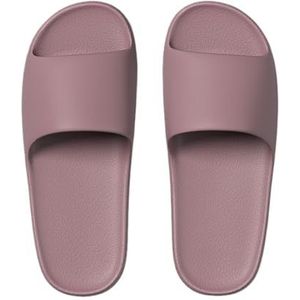 Sandalen, Lichtgewicht EVA-pantoffels for dames - Zomerse binnenbadkamer-huissandalen Slippers voor dames(Purple,39 EU)