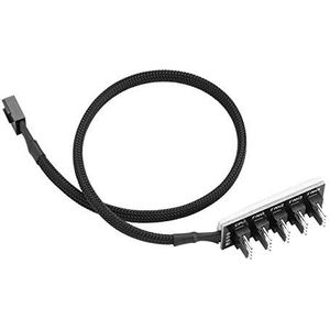 ASHATA Ventilator Kabel Splitter, 4-Pin 5 Poorten CPU-koelventilator Hub Ventilator Splitter Kabel
