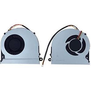 Laptop CPU koelventilator GEN.6 Voor For CLEVO P650SE P650SA Zwart