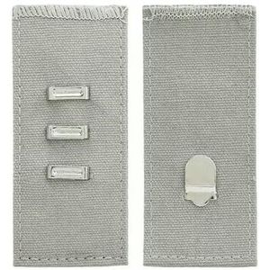 Verlenger Vet Taille Haak Verleng Jeans Taille Knoop Broek Gesp Verstelling Broek Haak Verlenger voor Mannen Vrouwen Jeans Broeken Broeken-Grijs-5Sets (10PCS)