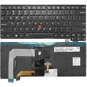 Laptoptoetsenbord voor Lenovo voor Thinkpad13 T460S T470S S2 (16-17)(Black With backlit)