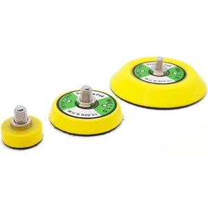 Ya Song 1/2/3 inch schuurschijf schuurmachine steunschijf for luchtpolijstmachine klittenband achterplaat schuurgereedschap M6 5/16 * 24T, 2 inch 5 stuks