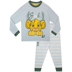 Disney Jongens Pyjama's Lion King Blauw 122