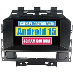 RoverOne Auto Stereo CarPlay Hoofd Unit voor Opel Vauxhall Astra J 2011-2014 voor Buick Excelle GT XT Android Auto Touchscreen Sat Navi Bluetooth WiFi Radio Speler