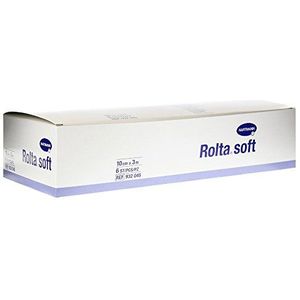 HARTMANN ROLTA SOFT Watten verbandband 3mx10cm, 6 stuks