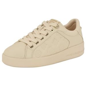 GUESS Ronii sneakers voor dames, Light Natural Logo 110, 35 EU