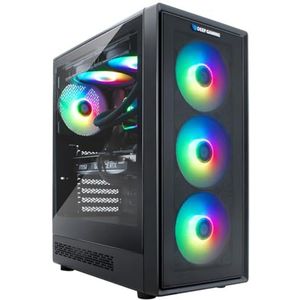 DeepGaming Gaming-PC Nostromo Pro Intel Core i9-12900F, Nvidia RTX5050, 8 GB, 64 GB DDR4-RAM, 2 TB SSD PCIe4.0 + 4 TB HDD, WiFi AX 1800, Windows 11 Pro, Gamer-PC, zwart