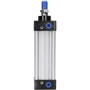 Pneumatische Componenten SU50 Type Cilinder Zuiger Dubbelwerkende Niet-Magnetische Cilinder Drukmeter (Slag 50mm)