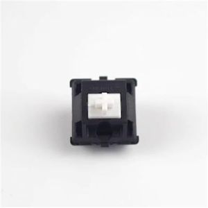 JJCFGRDM Mx schakelaar 3 pin 5 pin Mechanisch toetsenbord bruin blauw rood wit helder zilver schakelaars (maat: 61 stuks, kleur: Clicky White 3 pin)