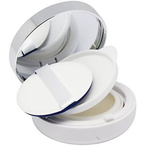 SelfTek lege poederdoos, luchtkussen container voor doe-het-zelf BB/CC, crème, vloeibare foundation met spiegel en spons