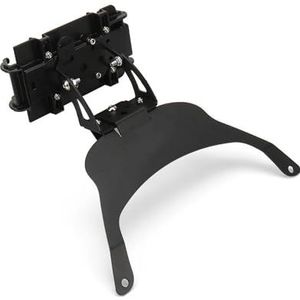 Telefoonhouder Motorfiets Voor YAMAHA Voor TRICITY Voor Tricity Motoraccessoires Mobiele Telefoon GPS-navigatiebeugel Montagebeugel Zwart Navigatie Plaatbeugel (Color : Bracket - kit)
