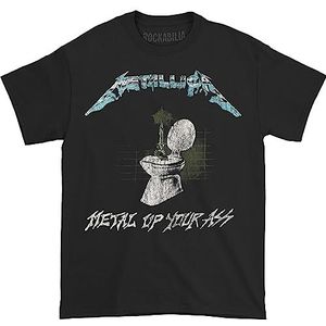 Metallica T Shirt Metal Up Your Ass Band Logo nieuw Officieel Mannen Zwart M