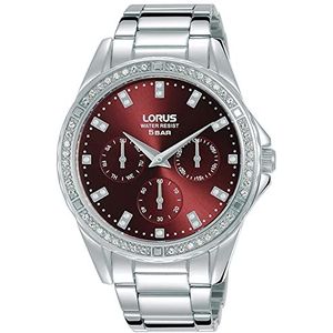 Lorus Vrouw Womens analoog quartz horloge met roestvrij stalen armband RP639DX9, zilver, Quartz horloge