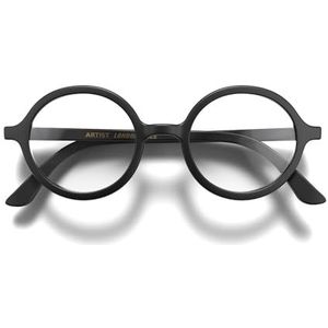 London Mole® Artist leesbril | Coole ronde lezers | Heren dames unisex | Veer scharnieren