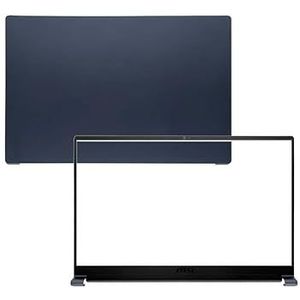 WANGHUIH LCD Back Top Cover Deksel & Voorrand Cover Compatibel met MSI Summit B15 MS-1552 Laptop