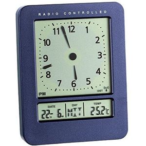 TFA Dostmann 60.2530 draadloze wekker met temperatuur