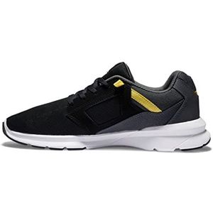 DC Shoes Skyline Sneakers voor heren, zwart/grijs/geel, 46 EU, Black Grey Yellow, 46 EU