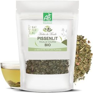 Pissenlit Tisane - Cut Leaf - Detox Infusie verbetert de spijsvertering en het immuunsysteem - ontstekingsremmend en antioxidant - 40g