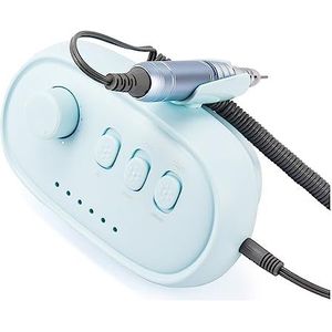 Elektrische nagelvijl, 35000 RPM elektrische nagelboormachine, manicure nagelpolijstmachine, gel nagelverwijdering polijstboor pedicure, nagelkunstapparatuur voor zowel natuurlijke als kunstnagels (C