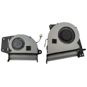 CPU GPU Cooling Fan For Asus for ZenBook UX303 UX303LN UX303LA UX303UA UB 13NB04R1P07011 13NB04R1P08011 DC28000F0SS Notebook Cooler(CPU GPU fan)