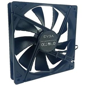 PSU-koelventilator 140 mm RL4Z T1402512M-3M x 25 DC 12 V 0,30 A (0,18 A) 1200 RPM Stille hoge luchtstroom 3-pins voeding voor EVGA