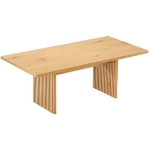 Happy Garden - ALMA Scandinavische stijl spaanplaat salontafel, 120cm lang, rechthoekig ontwerp