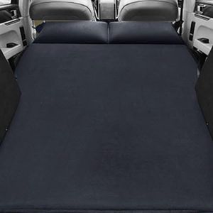 Auto opblaasbaar bed,voor Tesla Model 3 2018 2019,dat is zacht,duurzaam auto opblaasbaar luchtbed camping luchtbedden,A-Black