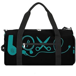 Kapper Kapper Kapper Reizen Plunjezak Sport Gym Handtas Waterdichte Carryon Gymbag Met Schoenen Compartiment