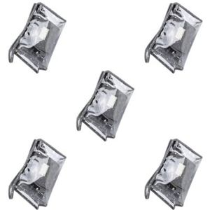 Pack van 3 Cosmetica Tas Draagbare Reizen PVC Organisatie Badkamer Make-up Pouch Huishoudelijke Case Organizer Container Blauw, 5 Set (Grijs), as description, als beschrijving