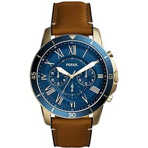 Fossil Grant Sport Chronograph Bagage Leather Watch