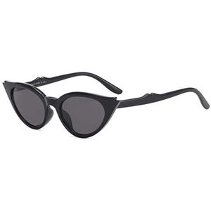 Brilmonturen for vrouwen Cat Eye Brilmonturen Acryl Lenzen Brillen Stijlvolle Zonnebrillen Brilmonturen Coole Brilmonturen(Noir)