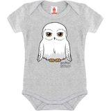 Logoshirt - Harry Potter - Rompertje - Grijs chiné - Korte Mouw