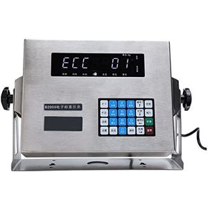 Load Cell D2008 Digitale Weegschaal Weegindicator RVS Met Printer RS485 Precieze metingen geleverd door deze weegschaal(Without Printer)