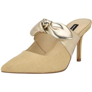 NINE WEST Demmure pomp voor dames, Licht Natuurlijk Goud 111, 40.5 EU