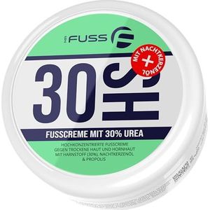 Mr. Fuss Urea Cream Eelt Remover 30% | Voetcrème eelt verwijderen voet | Skin Care Voetverzorging | Krondenzalf Voeten | Met teunisbloemolie Glycerine en Propolis 200 ml