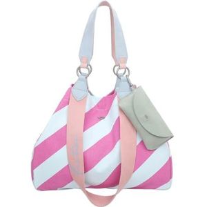 Fritzi aus Preussen Izzy Ice Medium Canvas Bubble Gum Shopper, Bubble rubber.