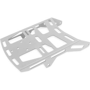 Achterrekken Motorfiets Voor Crf300l Voor Crf300 Voor Rally Voor ABS 2021-2024 Motorfiets Achterbagagerek Beugel Vrachtrek Ondersteuning Plankhouder Motorfiets Bagagedrager(Silver)