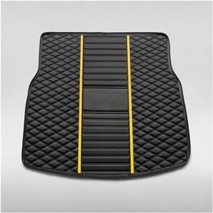 Kofferbakbeschermer Lederen Kofferbakmatten Voor Mazda Voor 6 GH 2006-2017 Auto-interieuraccessoires Styling Antislip Waterdicht Auto Kofferbakmatten(Shape B)