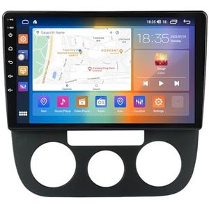 Android 13.0 Radio 2 Din Auto Stereo 10"" Touchscreen Autoradio Voor VW Sagitar Jetta 5 2006-2010 met Bluetooth/wifi/GPS Navigatie/FM Radio/Stuurwielbediening/AHD Omgekeerd Beeld (Size : M200S(2G+32