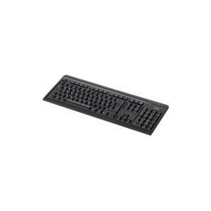 Fujitsu KB410, PS/2 toetsenbord PS/2 Zwart