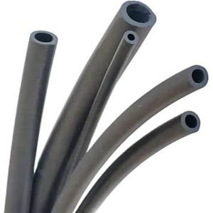 1/3/5M Zwart Fluor Rubber Brandstof Tubing Benzine Diesel Olie Lijn Pijp Fluororubber Slangen ID 2/3/4/5/6/7/8/10/12/14/16/18/19/25mm voor Motoren, Auto (2 Meter,18x24mm)