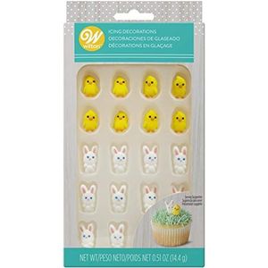 Royal Icing Mini Bunny and Chick 24 Count