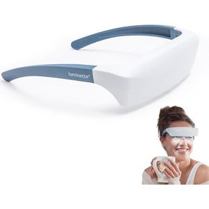 Luminette 2 Light Therapy Glasses (Updated 2024) - Wearable Happy Lamp - Natural Relief for Sleep Problems, Seasonal Mood Disorders, and Jet Lag - Portable Daylight Lamp