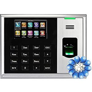 Klokkenmachines voor kleine bedrijven, Biometrische vingerafdruk USB tijd klok kantoorbezoeksysteem recorder timing werknemer machine lezer(S30)